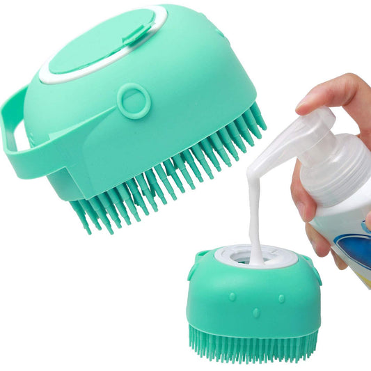 ComfortGrip Silicone Dog & Cat Bathing & Massage Brush